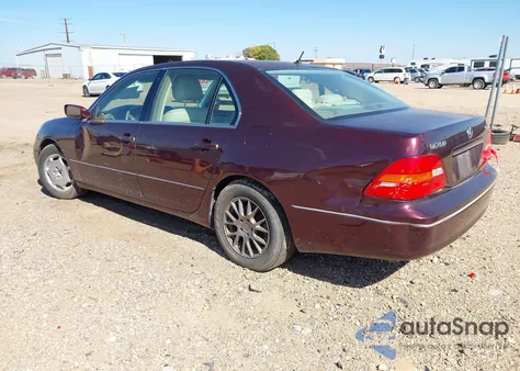 2002 Lexus Ls 430 z USA, uszkodzony, nr VIN JTHBN30F720067776